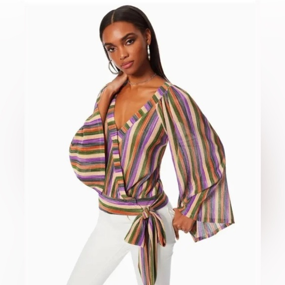 Ramy Brook Tops - RAMY BROOK Val Flare Sleeve Blouse